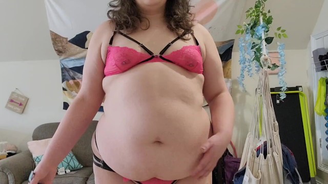 Lingerie Belly Inflation