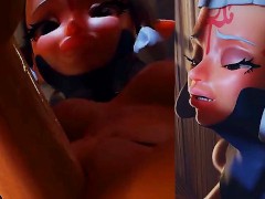 PAYA RECEIVES A FAT COCK IN HER PUSSY IN STANDING SEX