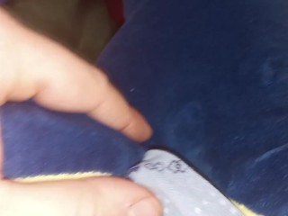Playing with the Big Blue Dinosaur and destroying it