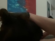 Preview 6 of Submissive slut Valentinavaughn69 deletes her throat giving her self completely by incredible head