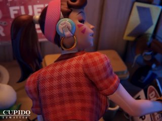 Dva Sex in Garage [Grand Cupido]( Overwatch )