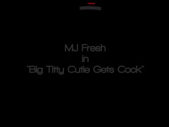 Video Big Titty Cutie MJ Fresh Quits TikTok and Gets Fucked