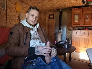 Belle éjac d'un jeune français