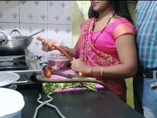 Screen Capture of Video Titled: Indian women kitchen sex video