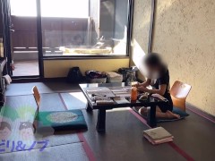 露天風呂付き温泉宿でのんびり入浴する素人日本人女性 - Screenshot 1 of 16 - Japanese Onsen