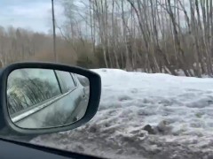 Трахнул незнакомку, которую бросил парень на трассе. DanaKiss  - Screenshot 8 of 16 - In Public