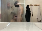 Preview 5 of Steaming hot sex in shower - HannahsDiary