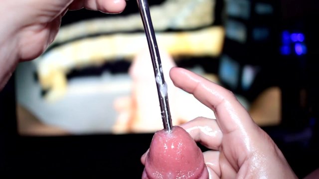 JOI Jack Off Instruction #1 Pt3 - Sounding Penis Plug