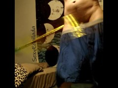 Hula Hoop in loose boxers until they fall down - Screenshot 7 of 16 - Pants Falling Down