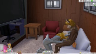 Wolf et Bunny Sims 4 Furry EP. 3