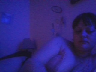 Busty Babe Nighttime Smoke