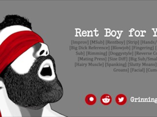 [gay Audio] your Muscular Rent Boy makes your Dreams come True