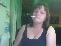 Just a sexy nighttime smoke