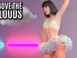 above the clouds, gameplay, porn game, big cock