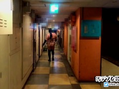 女王様からのご命令で飲み屋街のテナントビルを露出して徘徊する汚デブ女装肉便器さん【女装マゾ】【みけぽ】【GMPD】【肉便器】【精液便所】【奴隷】【調教】【露出】 - Screenshot 15 of 16 - Flashing