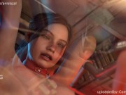 Preview 4 of Resident Evil Claire Fucking in the middle of the mission! 3D Porn Animations w/sound