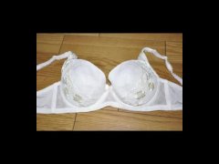 【低画質】JCのCカップブラジャー&キャミソールでオナニーしてぶっかけ - Screenshot 1 of 16 - Masturbate