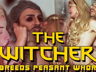 The Witcher Cría Puta Campesina [cosplay Facefuck y Paseo]