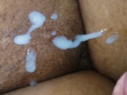 Preview 4 of Made Him Cum On My Pussy & Lick It Off!  Femdom Creampie Cleanup!