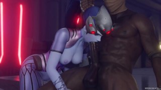 Widowmaker Face Fucked By BBC