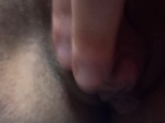 Video Do you like how I masturbate my huge erect clit and big labia?