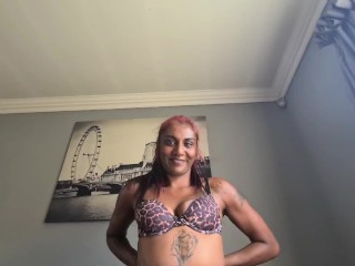 Morning fuck my dark desi pussy and cum in my mouth after_sucking your white cock_POV