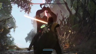 Star Wars Jedi La Orden Caída Gameplay Con Memes En Español #10