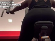 Preview 6 of Black girl farting loud at public gym