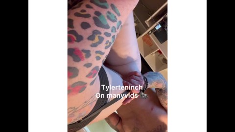 Freckle faced PAWG gets wrecked by Tyler Teninch 