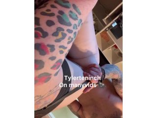 Freckle faced PAWG gets wrecked by Tyler Teninch 