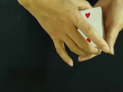 Crazy Magic Trick With 4 Aces Card