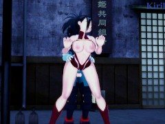 Momo Yaoyorozu and Izuku Midoriya have deep sex in a back alley. - My Hero Academia Hentai
