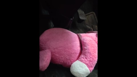 Travestismo Bombeo a pedales Muñeca de peluche Bombas de esmalte Fetiche de conducción