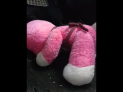 女装 ペダルパンピング ぬいぐるみ エナメルパンプス 運転 フェチ - Screenshot 2 of 16 - Crossdresser