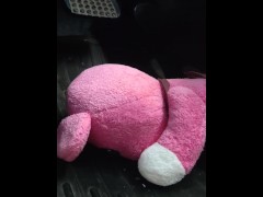 女装 ペダルパンピング ぬいぐるみ エナメルパンプス 運転 フェチ - Screenshot 9 of 16 - Toy Trampling