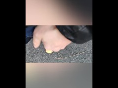 野外 女装 踏み潰し オナニー クラッシュフェチ 主観 ハイヒール - Screenshot 15 of 16 - Masturbation