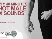 Preview 6 of ASMR | 40 Minutes of Hot Male Sex Sounds [MOANING / PANTING / WHIMPERING / HEAVY BREATHING]