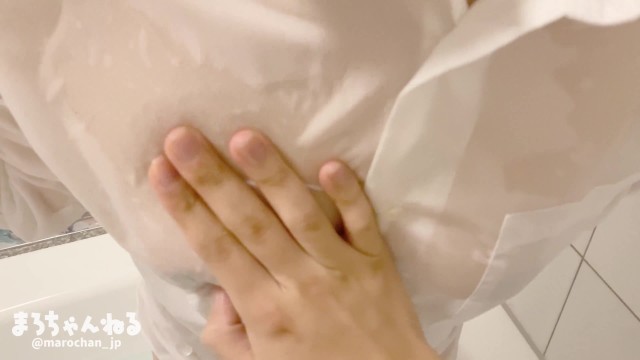 【密着混浴ローション風呂】全身ヌルヌルで感度MAX! 生ハメ立ちバックSEX 素人/パイズリ/手コキ/ハメ撮り/個人撮影/まろちゃんねる