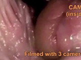 Close-up cum inside pussy