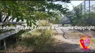 She Runs On Foot While He Rides His Bike But He Quickly Puts Her On All Fours