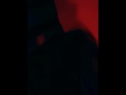 Preview 3 of Young wife dancing and blowjob under red light