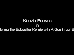 Video Blonde Teen Babysitter Gets Caught Being a Slut Starring Kenzie Reeves