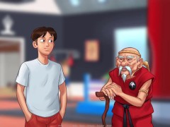 Summertime Saga - Transei com Colega no Banheiro da Escola pt.23