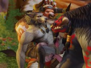 Preview 5 of Worgen has an orgy with Tauren HD by Kutar_G