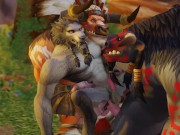 Preview 6 of Worgen has an orgy with Tauren HD by Kutar_G