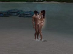 водолаз поимел девушку прям на песчаном пляже - Screenshot 10 of 16 - Game