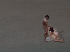 водолаз поимел девушку прям на песчаном пляже - Screenshot 16 of 16 - Game