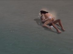 водолаз поимел девушку прям на песчаном пляже - Screenshot 7 of 16 - Game