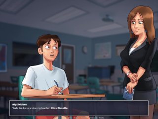 Summertime Saga - Fiquei com uma professora a noite no colegio_pt.35