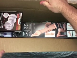 Behind the Scenes look at my new Adult Toys that Arrived Today, thank you for Supporting our Content
